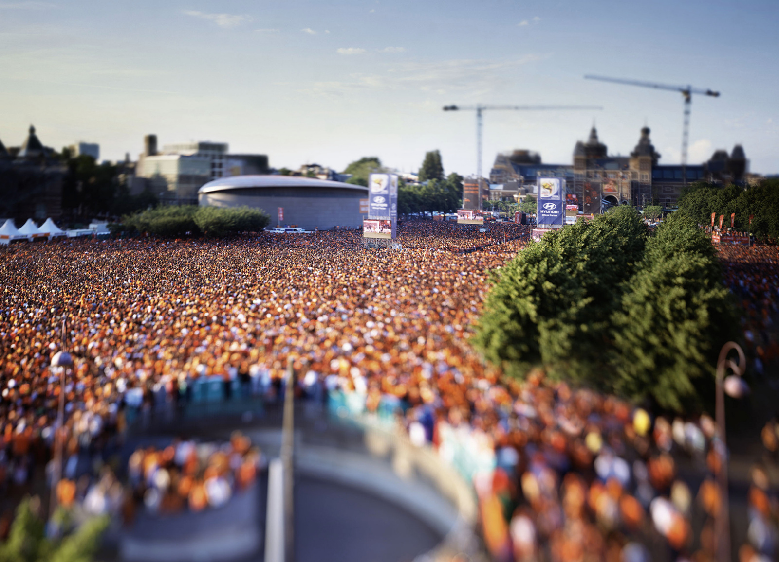 Final Worldchampionship Football Museumplein Amsterdam